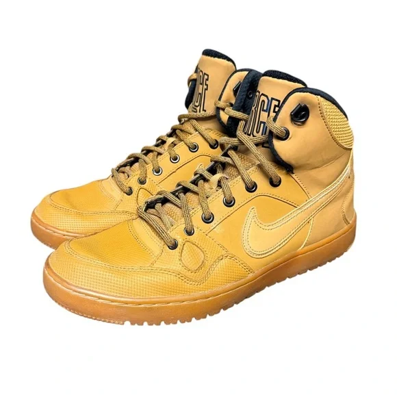 Nike Son Of Force Winter Men’s Mid Top Sneakers in Wheat 
Size 9.5 - Picture 4 of 6
